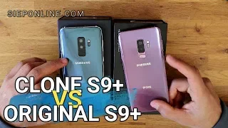 Diferencias entre el Galaxy S9+ Clon de 90 euros y el S9+ Original |SIEPONLINE|