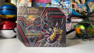 Pokemon Giratina V Tin Opening