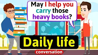 Everyday English conversation (helping people) Daily life - English Conversation Practice -Speaking