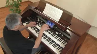 AT-900 Platinum Edtion Music Atelier Organ Demo, "Csardas" Performed by Hector Olivera