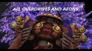 Final Fantasy X Remaster All Overdrives and Summons/Aeon Exhibition (HD) Gameplay