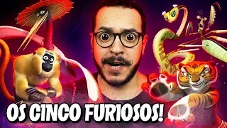 A ORIGEM dos CINCO FURIOSOS! - Kung Fu Panda