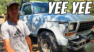 His First 4WD is a Dentside 1979 Ford F250