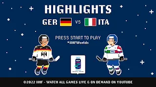 Highlights | Germany vs. Italy | 2022 #IIHFWorlds