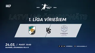 RPI-S - Ulbroka SK | Handbola 1. līga vīriešiem | Latvijas čempionāts 2023/2024