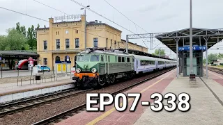 [ PKP Intercity ] Toruń Główny EP07-338 - Paprykowe Filmy