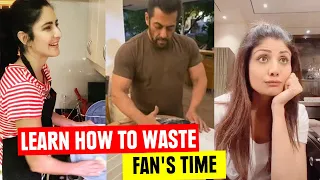 Lockdown में Bollywood Celebrities ऐसे कर रहे हैं अपना Time pass