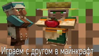 играем с другом в майн