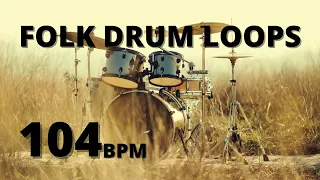 Simple Folk Drum Loop 104 Bpm By Solidtracks