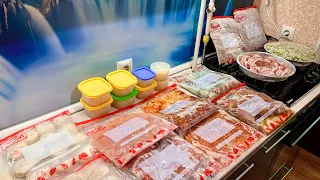 Очень ЭКОНОМНАЯ ЗАГОТОВКА ЕДЫ НА МЕСЯЦ В МОРОЗИЛКУ 🥘 7000 рублей на месяц на семью