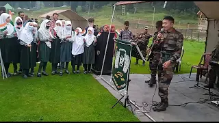 Army man 🇮🇳Singing in Gulmarg🥀🥀🥀 kashmir