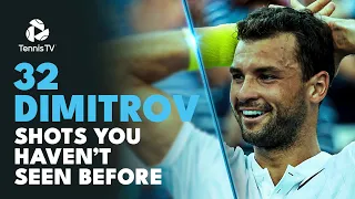 32 INSANE Grigor Dimitrov Shots You Haven't Seen Before 😍