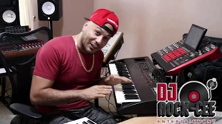 my first time making a beat on the Ensoniq ASR 10 Keyboard Prod. By DJ ROCK CEE