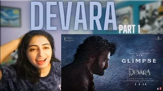 DEVARA Part-1 Glimpse - NTR | Koratala Siva | Anirudh | REACTION!!