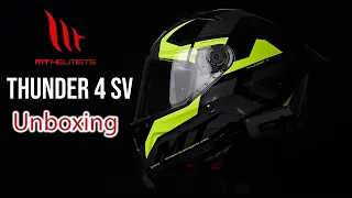 MT Helmet THUNDER 4 SV... Unboxing