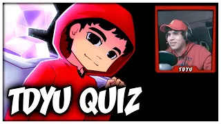 TDYU hace un QUIZ de ÉL MISMO... WTF (MEGA TRYHARD)