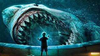 "قرش عملاق بيهاجم محطة إستكشاف للكائنات البحرية تحت الماء " ملخص فيلم the meg