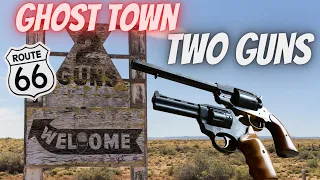 Two Guns Ghost Town Ruins  - Historic Route 66