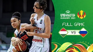 Hungary v Russia | Full Game - FIBA U19 Women's Basketball World Cup 2021