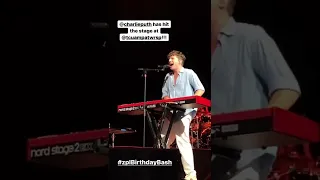 Charlie Puth performing Light Switch at zpl Birthday Bash | June 17, 2022