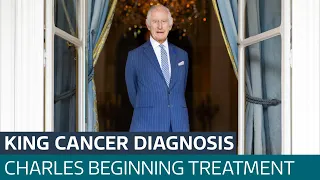 King Charles diagnosed with cancer and will take step back from official duties | ITV News