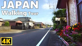 [4K Japan Walk]Neighborhood Walking Tour in MIYAZAKI｜Rural Japan｜Slow TV｜ July 5, 2021｜ASMR