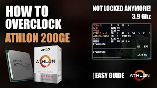 How to Overclock Athlon 200GE | Easy Mode (3.9Ghz) | MSI B350 Tomahawk