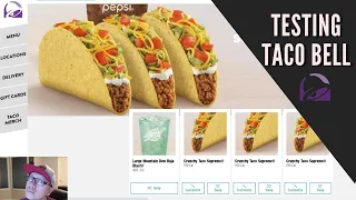 Testing the Taco Bell website | Exploratory Testing | QA