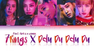 ARIANA GRANDE x BLACKPINK – 7 Rings /Ddu-Du Ddu-Du (feat. God Is A Woman) LYRICS | نطق عربي.