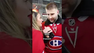 Habs fan: "It was disappointing!" 😂