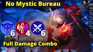 NO MYSTIC BUREAU ❌ HAYABUSA FULL DAMAGE COMBO NEW META | MLBB MAGIC CHESS BEST SYNERGY COMBO TERKUAT