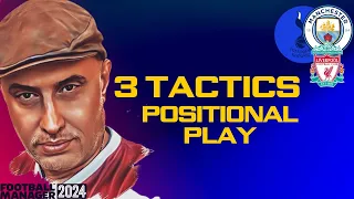 #FM24 Positional Play Series 1 Feature Explained with 3 Tactics for FM24