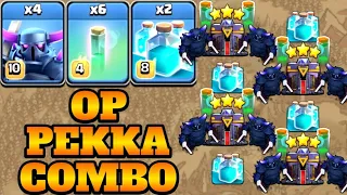 Th15 Pekka Attack Strategy With Clone & Invisibility Spell!! Th15 Attack Strategy (Clash of Clans)