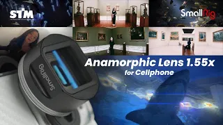 SmallRig - 3578 1.55X Anamorphic Lens for Cellphone