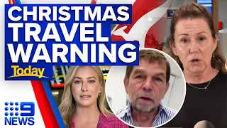 Christmas travel disruptions loom as flight attendants threaten to strike | 9 News Australia