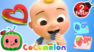 Jello Color Song  + More CoComelon Nursery Rhymes and Kids Songs | Learning Colors | ABCs 123s