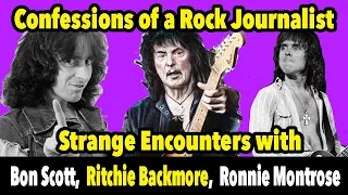 Awkward Interviews - Ritchie Blackmore, Bon Scott & Ronnie Montrose, Rock Journalist Talks