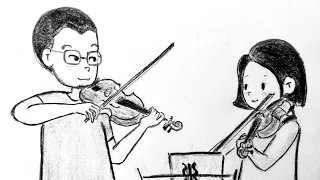 Mazas Violin Duo op.38 no.1  mvt.1 Allegro maëstoso.