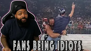 ROSS REACTS TO DISRESPECTFUL WRESTLING FANS WHO GOT WHAT THEY DESERVED