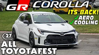 Our GR Corolla Track Build Is BACK! PLUS- All Toyota Fest!