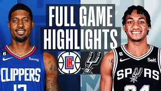 Game Recap: Clippers 113, Spurs 106