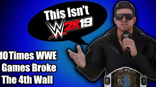 10 Fun Ways WWE Games Broke The Fourth Wall