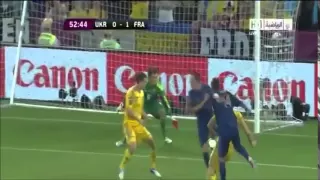 [EURO 2012] Ukraine 0-2 France : Les buts français commenté par RMC (15/06/2012)