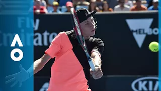 Stefanos Tsitsipas v Denis Shapovalov match highlights (1R) | Australian Open 2018