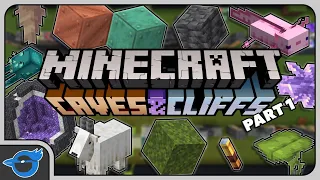 EVERY NEW CAVES AND CLIFFS Block, Mob, Item and Feature! | Bedrock Edition