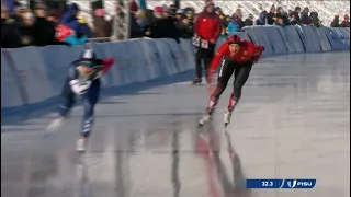 Highlights Day 3 Speed Skating women's & Men's 1000m #lakeplacid2023