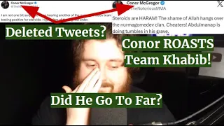 MMA GURU Reacts To Conor McGregor ROASTING Team Khabib For Steroid Usage!