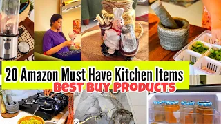 20 Amazon Best Buy Products✨Kitchen  Organization & Decoration 📸Tried & Tested Amazon Products✅