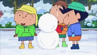 Shin Chan in tamil snow ball fight