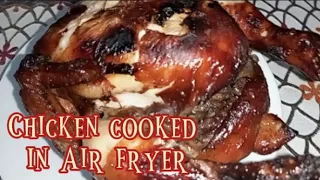 Easy Cooked Chicken in Air Fryer || Cook & Play Koh